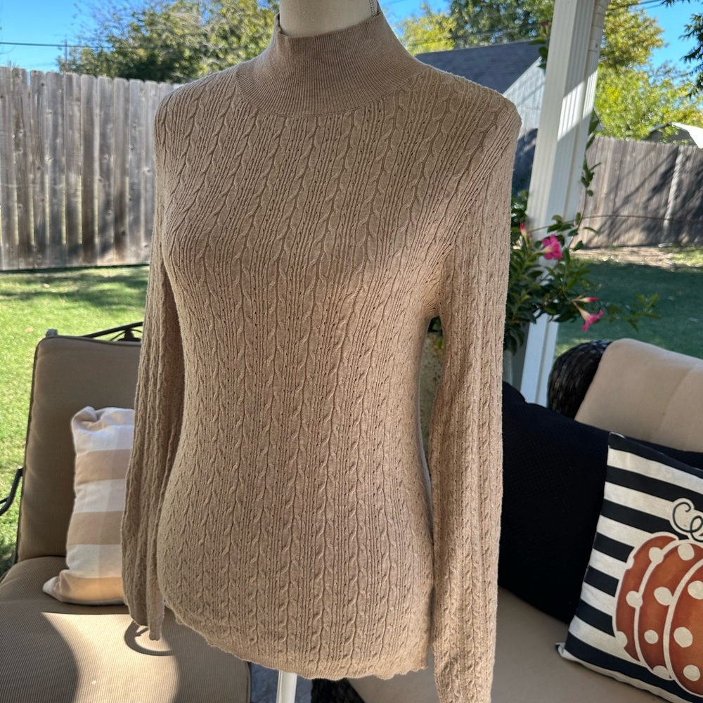 Charlie Paige mock neck sweater